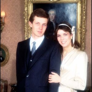 Mariage de Stefano Casiraghi et Caroline de Monaco. Agence / Bestimage