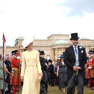 Après des garden-parties dans les jardins de Buckingham Palace

Catherine (Kate) Middleton, princesse de Galles, lors de la Royal Garden Party de Buckingham Palace à Londres, le 20 mai 2025.

Picture by Aaron Chown/WPA-Pool