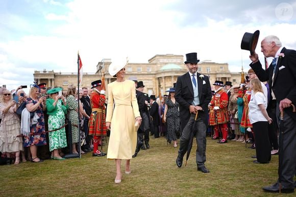 Après des garden-parties dans les jardins de Buckingham Palace

Catherine (Kate) Middleton, princesse de Galles, lors de la Royal Garden Party de Buckingham Palace à Londres, le 20 mai 2025.

Picture by Aaron Chown/WPA-Pool