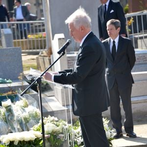 André Dussollier - Obsèques d'Alain Resnais au cimetière du Montparnasse à Paris le 10 mars 2014.
Gengis-Veeren / Bestimage