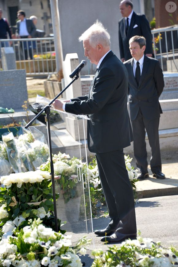 André Dussollier - Obsèques d'Alain Resnais au cimetière du Montparnasse à Paris le 10 mars 2014.
Gengis-Veeren / Bestimage
