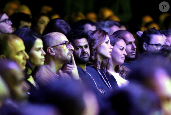 Jamel Debbouze et sa femme Melissa Theuriau assistent à la soirée d'ouverture du 19ème Festival International du film de Comédie de l'Alpe d'Huez le 13 janvier 2016. © Dominique Jacovides/Bestimage