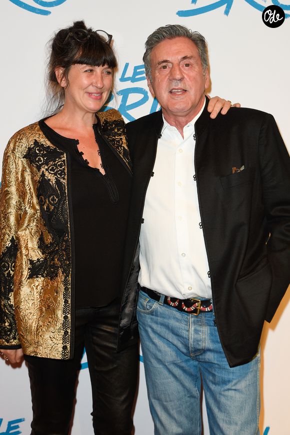 Daniel Auteuil et sa femme Aude Ambroggi - Avant-première du film "Le Brio" au cinéma Gaumont Opéra à Paris, le 21 novembre 2017. © Coadic Guirec/Bestimage