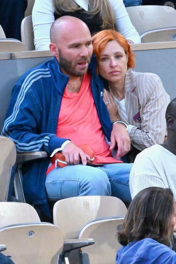 Natasha St-Pier et Vincent Bidal à Roland Garros le 03 juin 2025 à Paris, France. Photo by ABACAPRESS.COM