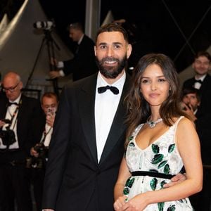 Karim Benzema et sa compagne Lyna Khoudri lors de la montée des marches du film « 13 jours 13 nuits » lors du 78ème Festival International du Film de Cannes. Le 23 mai 2025
© Jacovides-Moreau / Bestimage