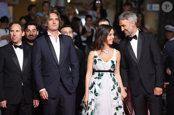 Alexandre Smia, Dimitri Rassam, Lyna Khoudri, Martin Bourboulon - Montée des marches du film « 13 jours 13 nuits » lors du 78ème Festival International du Film de Cannes, au Palais des Festivals à Cannes. Le 23 mai 2025
© Jacovides-Moreau / Bestimage