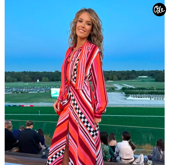 Élodie Fontan à l’hippodrome de ParisLongchamp le 8 septembre 2023.
