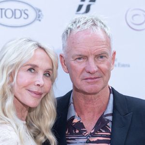 Sting et Trudie Styler - Les célébrités assistent à la cérémonie des Globo Awards à Rome, le 3 juillet 2024. © Matteo Nardone / PacificPressAgency / Bestimage