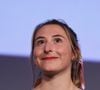 “J’ai eu beaucoup de propositions de conférences, de médias auxquelles, malheureusement, on n'a pas réussi à répondre à tous”, ajoute-t-elle
Exclusif - Violette Dorange - 5ème édition du Sailorz Film Festival dédié à la voile de compétition sur grand écran au Grand Rex à Paris le 5 Mars 2025. © Dominique Jacovides/Bestimage