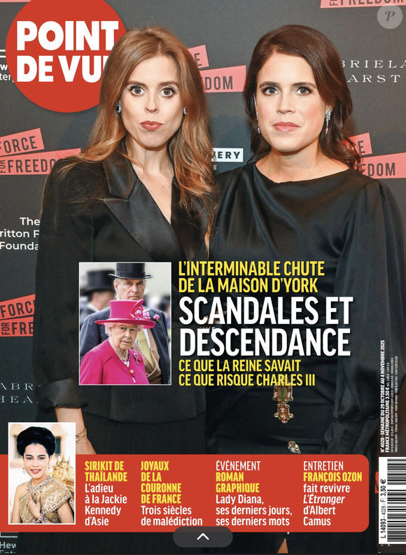 La couverture du dernier numéro de "Point de vue"