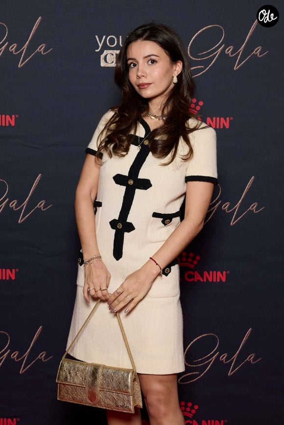 Annily Chatelain (fille de la chanteuse Alizée et de Jérémy Chatelain) - Photocall de la première édition du "You Care Charity Gala" à Paris le 3 décembre 2024. 

© Cyril Moreau/Bestimage