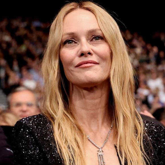 Vanessa Paradis lors de la 15ème édition du festival Lumière à Lyon le 12 octobre 2024.

© Dominique Jacovides / Bestimage