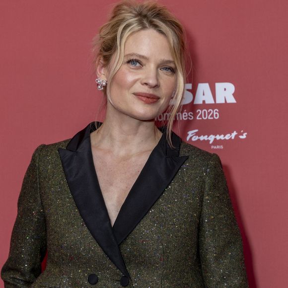 Mélanie Thierry – Photocall du dîner des nommés aux César 2026 au Fouquet's Paris le 9 février 2026. © Olivier Borde / Bestimage