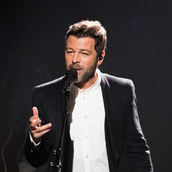 Christophe Maé - Deuxième jour de la 33ème édition du Téléthon au Parc de la Villette à Paris le 7 décembre 2019. Le compteur de la 33ème édition du Téléthon a atteint 74,6 millions d'euros dimanche 8 décembre, en hausse par rapport à l'édition 2018 où l'événement caritatif avait été bousculé par la mobilisation des "gilets jaunes". © Tiziano Da Silva/Bestimage