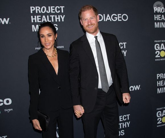 Projet Healthy Minds 3e gala annuel. En vedette : Meghan, duchesse de Sussex, prince Harry, duc de Sussex. Où : New York, New York, États-Unis. Quand : 10 octobre 2025
Crédit : Janet Mayer/INSTARimages.com
