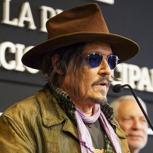 Johnny Depp reçoit le prix Illustrious Visitor Award et les clés de la ville à La Plata, Argentine le 12 novembre 2025. Photo par Agence / Bestimage
