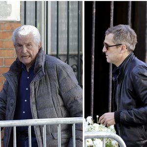 Samuel Le Bihan, Claude Lelouch, Guillaume Canet....

Guillaume Canet - Arrivées aux obsèques de Nadia Farès en l'église Saint-Jean-de-Montmartre à Paris.