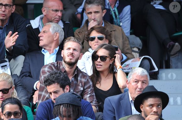 M. Pokora (Matt Pokora) et Scarlett assistent aux Internationaux de France de tennis de Roland Garros à Paris le 2 juin 2014. © Giancarlo Gorassini/Bestimage