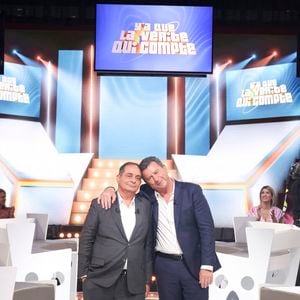 Exclusif - Laurent Fontaine, Pascal Bataille - Enregistrement de l'émission "Y'a que la vérité qui compte", présentée par L.Fontaine et P.Bataille, et diffusée sur C8 à partir du 12 octobre © Jack Tribeca / Bestimage