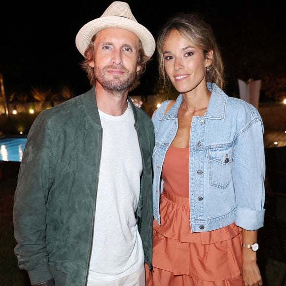 Exclusif - Philippe Lacheau et Elodie Fontan assistent au Cocktail Rothschild dans le cadre du 16ème Festival du Film d'Angoulême à Angoulême, le 26 août 2023, France. Photo by Jerome Domine/ABACAPRESS.COM