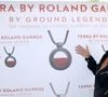 Pour célébrer cette grande réussite, une prestigieuse soirée de présentation a été organisée au sein du célèbre restaurant parisien Laurent.

Exclusif - Présentation du Collier " Terra by Roland Garros " créé par Anne Le Nen, Présidente de Ground Legend, au restaurant Laurent à Paris, France le 22 Mai 2026.
© Bertrand Rindoff/Bestimage