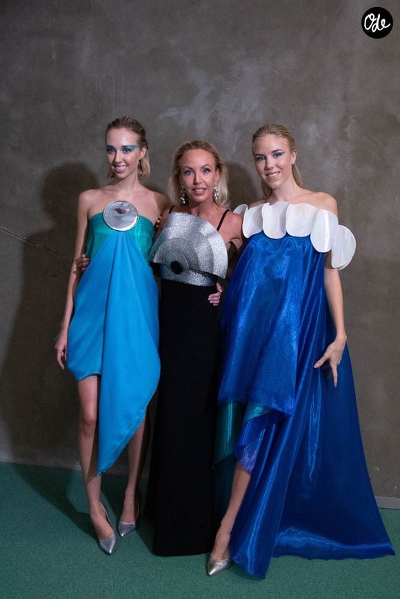 Camilla de Bourbon des Deux-Siciles, accompagnée des princesses Maria Carolina de Bourbon des Deux-Siciles et Maria Chiara de Bourbon des Deux-Siciles, assiste au défilé Pierre Cardin Collection Femme Printemps-Été 2024 dans le cadre de la Fashion Week de Paris, à Paris, France, le 25 septembre 2023. © Aurore Marechal/ABACAPRESS.COM