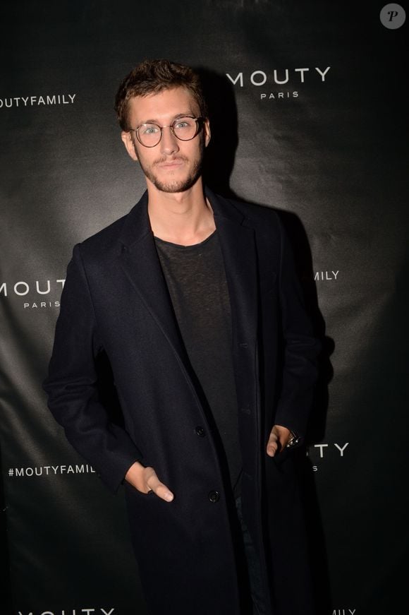 Jean-Baptiste Maunier - Lancement de la première collection 100% masculin de la marque "Mouty" à l'Arc à Paris le 24 septembre 2018. © Rachid Bellak/Bestimage