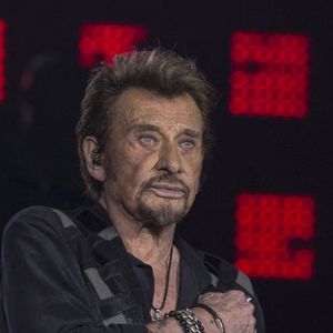 Exclusif - Johnny Hallyday en concert au POPB AccorHotels Arena à Paris. Le 27 novembre 2015. © Dimitri Coste / Bestimage