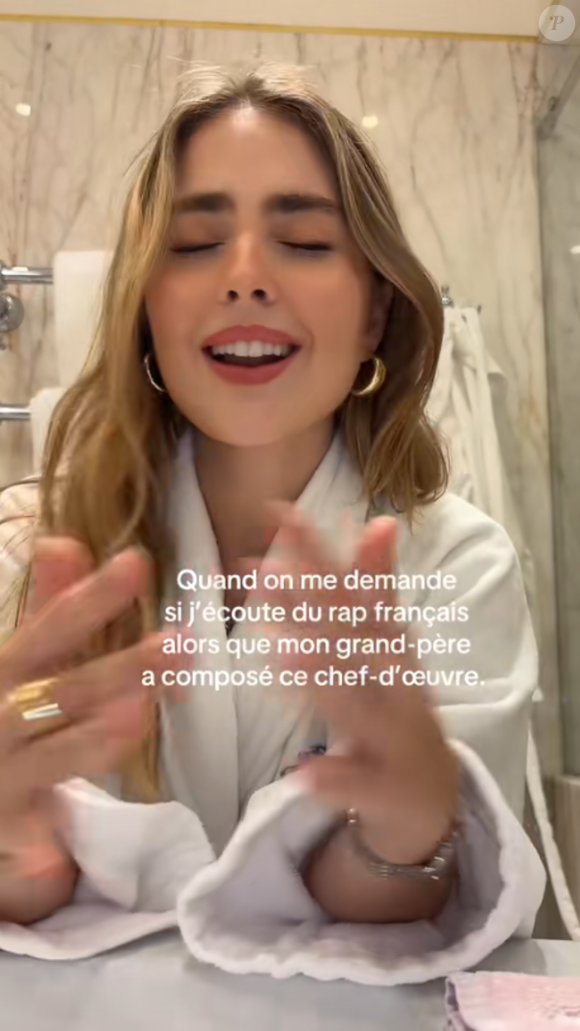 Michelle Bernardini et la petite fille de Saint-Preux.
Capture d'écran TikTok @not_so_michelle