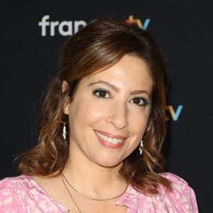 Info - Léa Salamé prend le 20 Heures de France 2 et quitte la matinale de France Inter - Léa Salamé au photocall pour la conférence de presse de rentrée de France TV à la Grande Halle de la Villette à Paris, France, le 11 juillet 2023. © Coadic Guirec/Bestimage