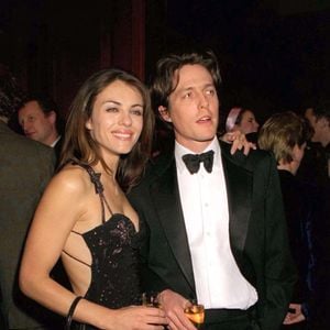 Hugh Grant et Elizabeth Hurley - Soirée Vogue à Londres.
© Bestimage