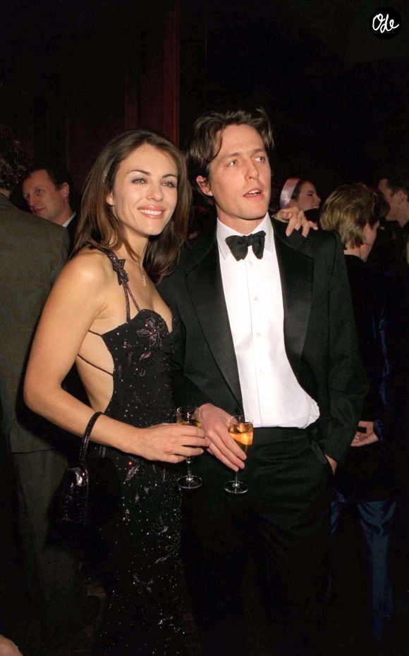 Hugh Grant et Elizabeth Hurley - Soirée Vogue à Londres. 

© Bestimage