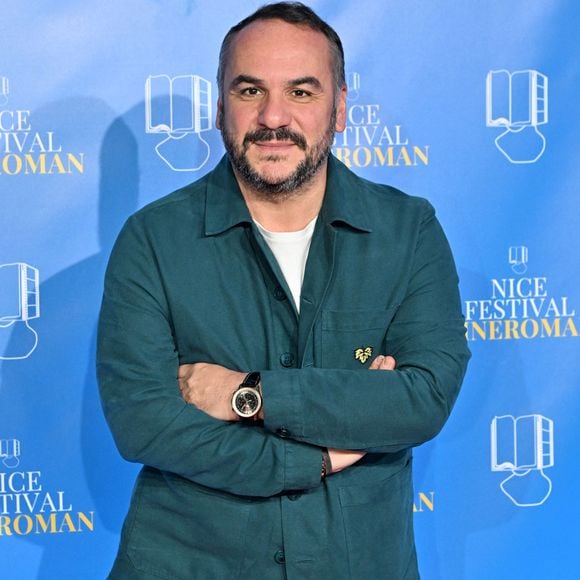François-Xavier Demaison au photocall de la soirée du 8 octobre lors de la 4ème édition du festival Cinéroman à Nice.

© Bruno Bebert / Bestimage