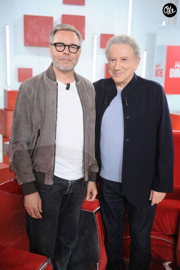 Exclusif - Guillaume de Tonquedec et Michel Drucker - Enregistrement de l'émission Vivement Dimanche au studio Rive gauche, presentée par M. Drucker à Paris le 9 septembre 2026, Diffusion sur France 3 le 13 septembre 2026
©Guillaume Gaffiot/Bestimage