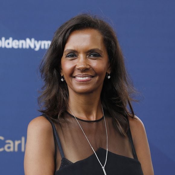 Karine le Marchand - Cérémonie de clôture du 61e Festival de Télévision de Monte Carlo le 21 juin 2022. © Denis Guignebourg/Bestimage