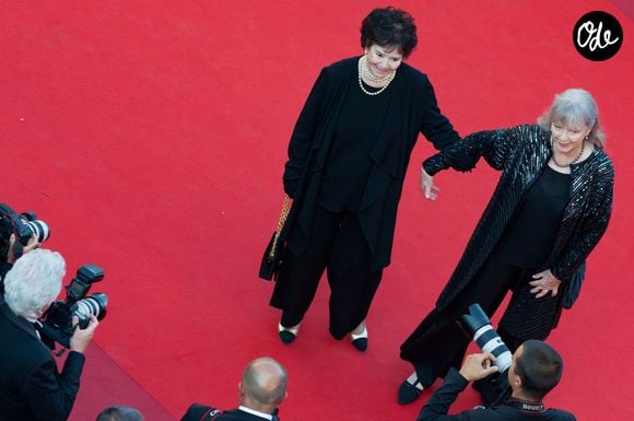 Marie José Nat et Marina Vlady lors de la montée des marches de la cérémonie de clôture du 70ème Festival International du Film de Cannes, France, le 28 mai 2017.

© Norbert Scanella / Pool / Bestimage