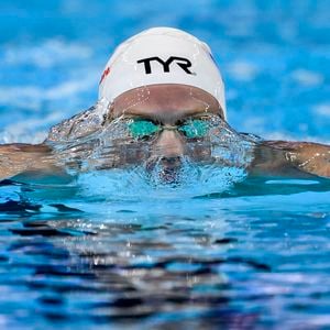 Léon Marchand dans l'épreuve du 400m Individuel lors des 22ème Championnats du Monde de Natation à Singapour. Inside/Psnewz/Bestimage