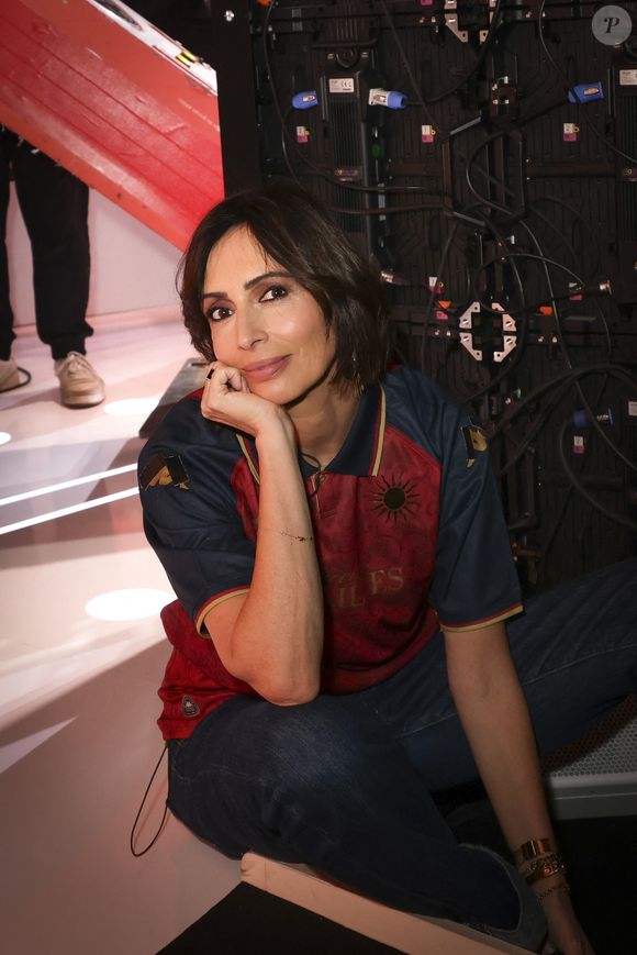 Exclusif - Géraldine Maillet, lors de l'émission Tout Beau Tout N9uf (TBT9) présenté par C.Hanouna et diffusé en direct sur W9 le 24 octobre 2025.

© Jack Tribeca / Bestimage