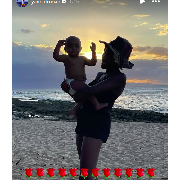 Capture d'écran Story Yannick Noah