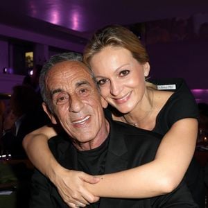 Exclusif - Thierry Ardisson et sa femme Audrey Crespo-Mara - Le professeur S.Lyonnet, président de l'Institut des maladies génétiques, et le galériste K. Mennour ont organisé la 4ème édition de la soirée "Heroes for Imagine" au 24 boulevard du Montparnasse dans le 15ème arrondissement de Paris, France, le 12 septembre 2022. © Dominique Jacovides/Bestimage