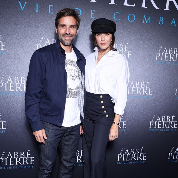 Arnaud Clément et Nolwenn Leroy lors de l'avant-première du film "L'Abbé Pierre - Une vie de combats" au cinéma UGC Normandie à Paris le 10 octobre 2023.

© Denis Guignebourg / Bestimage