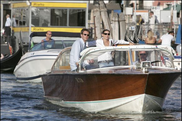 Emmanuel Philibert de Savoie et Clotilde Courau à Venise (archive)