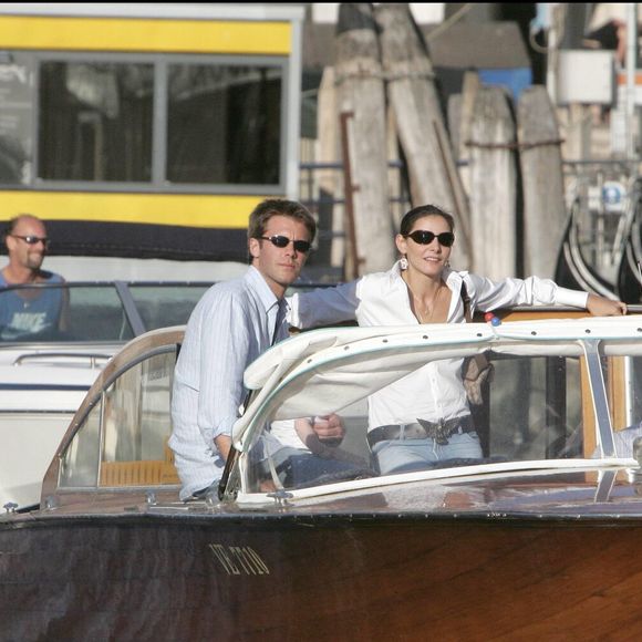 Emmanuel Philibert de Savoie et Clotilde Courau à Venise (archive)