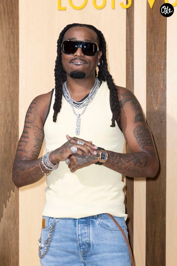 Quavo - Photocall du défilé de mode Louis Vuitton Prêt à Porter Collection Homme Printemps/Été 2027 lors de la Fashion Week de Paris le 23 juin 2026.

© Olivier Borde / Bestimage