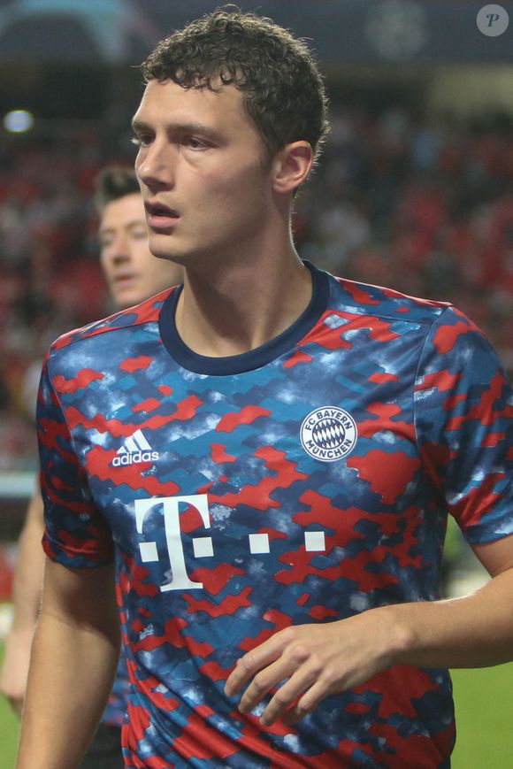 Benjamin Pavard - Match de la Ligue Des Champions "Benfica - Bayern Munich" au stade de Luz à Lisbonne, le 21 octobre 2021. Laurent Lairys / Panoramic / Bestimage