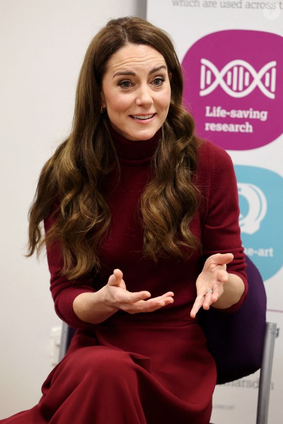 Info - Kate Middleton déclare être en rémission de son cancer - Catherine (Kate) Middleton, princesse de Galles à l'hôpital Royal Marsden, où elle a reçu son traitement contre le cancer, à Londres, Royaume-Uni, le 14 janvier 2025. © Chris Jackson/WPA-Pool/Bestimage