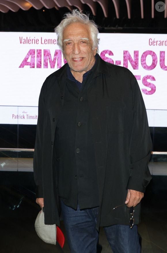 Gérard Darmon - Avant-première du film "Aimons-nous vivants" au cinéma Pathé Beaugrenelle à Paris le 8 avril 2025. © Coadic Guirec/Bestimage