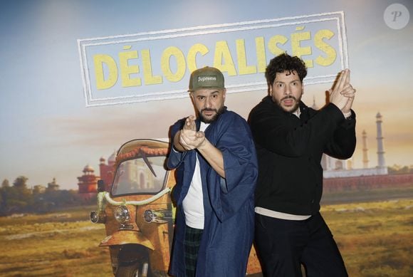 Ali Bougheraba, Redouane Bougheraba - Avant-Première du film "Délocalisés" à l'UGC Ciné Cité Bercy à Paris le 4 mars 2025. © Marc Ausset-Lacroix/Bestimage