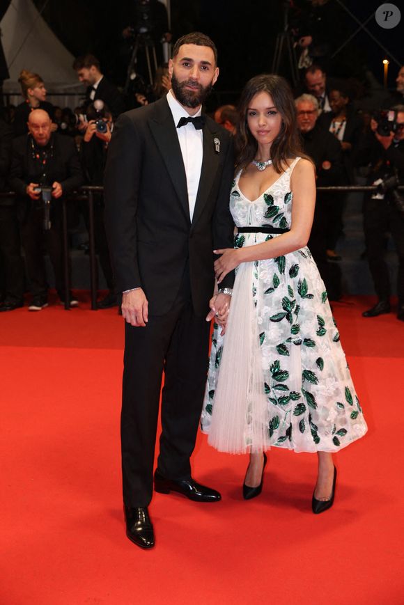 Karim Benzema et Lyna Khoudri assistent au tapis rouge de "13 Jours 13 Nuits" lors de la 78ème édition du Festival de Cannes au Palais des Festivals le 23 mai 2025 à Cannes, France. Photo de Jerome Domine/ABACAPRESS.COM