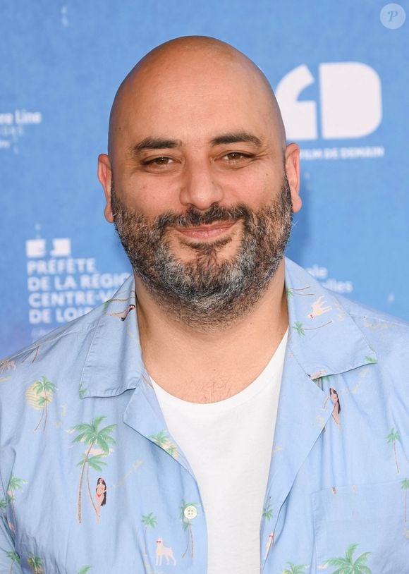 Jérôme Commandeur au photocall de la première édition du Festival du Film de Demain au Ciné Lumière à Vierzon, France, le 4 juin 2022. © Coadic Guirec/Bestimage